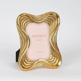 Estheti Κορνίζα 10x15cm Πολυρητίνης 16.8x3.7x21.2cm Χρυσαφί 756-12159