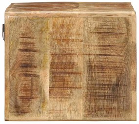 vidaXL Ντουλάπι Τηλεόρασης Καφέ 60 x 30 x 25 εκ Μασίφ ξύλο μάνγκο