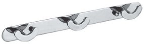 Άγκιστρο Μπάνιου 3 Θέσεων Hotel HOOK-500-3 22cm Chrome Karag Metal