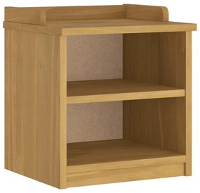 vidaXL Πάγκος διαδρόμου "SANDNES" 45x40x50 εκ.Πεύκο μασίφ ξύλο