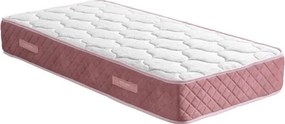 Stewehome Στρώμα υψηλής ποιότητας σε ροζ χρώμα 90x200x24 cm