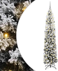 vidaXL Τεχνητό Χριστουγεννιάτικο Δέντρο με 300 LED Πράσινο 210 cm