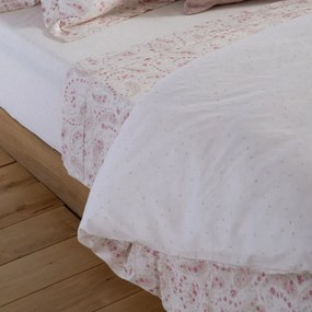 Σεντόνια King Size (Σετ) Nef-Nef Homeware Premium Mirelle Ecru - Pink