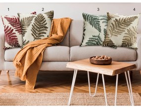 Διακοσμητική Μαξιλαροθήκη (45x45) Whitegg D0206 Μπορντώ