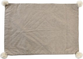 Κάλυψη μαξιλαριού DKD Home Decor 60 x 1 x 40 cm Γκρι