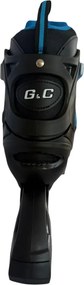 Αυξομειούμενα Rollers G&amp;C BW Μαύρο/Μπλε IN-LINE SKATES Large (39-42)