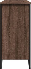 vidaXL Ντουλάπι Καφέ Δρυς 101x35,5x74,5 εκ. Επεξεργασμένο Ξύλο