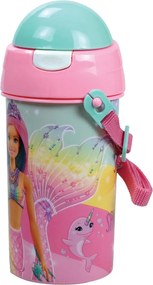 Παγούρι 500ml Με Καλαμάκι Gim FD Barbie 571-22209