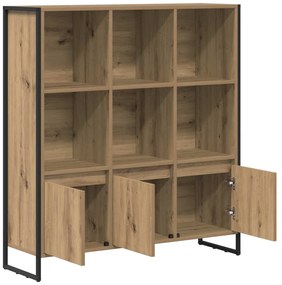 vidaXL Βιβλιοθήκη 2 pcs Καρυδιά Χειροποίητης Εργασίας