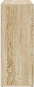 vidaXL Ντουλάπι Sonoma Δρυς 60 x 30 x 75 εκ. από Επεξ. Ξύλο