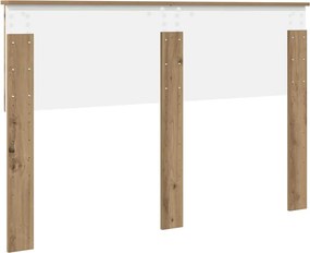vidaXL Κεφαλάρι Artisan Oak 140 cm Επεξεργασμένο ξύλο