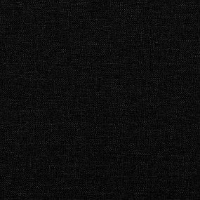 vidaXL Καναπέδες με μαξιλάρι 110cm Μαύρο Κόντρα πλακέ