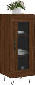 vidaXL Ντουλάπι Καφέ Δρυς 34,5 x 34 x 90 εκ. Επεξεργασμένο Ξύλο