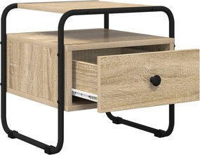 vidaXL Κομοδίνο 2 τμχ. Sonoma Δρυς 40 x 39,5 x 40 εκ