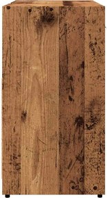 vidaXL Ντουλάπι Νιπτήρα Μπάνιου Παλιό Ξύλο 60x33x60 εκ