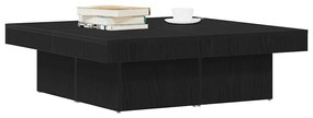 vidaXL Τραπεζάκι σαλονιού Μαύρη δρυς 90 x 90 x 28 cm