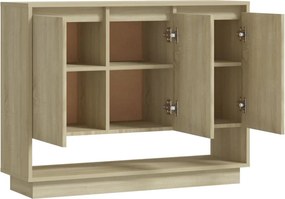 vidaXL Συρταριέρα Sonoma Δρυς 97x31x75 εκ. Επεξεργασμένο Ξύλο