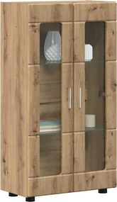 vidaXL Πλαϊνό γραφείο FLORIN 55,5 x 29 x 100 εκ Artisan Oak