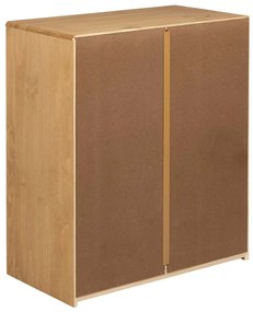 vidaXL Συρταριέρα SAUDA Χρώμα Δρυός 76,5x39x91 εκ. Μασίφ Ξύλο Πεύκου