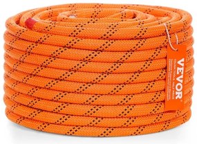 VEVOR Arborist Tree Climbing Rope Double Braid Polyester 1/2"/1,3 cm x 120'/36,6 m 48-Strand