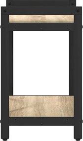 vidaXL Ράφι Βιβλίων Δρύς Sonoma 40 x 30 x 50 cm Επεξεργασμένο ξύλο