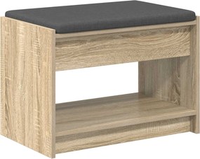 vidaXL Παγκάκι Χαλωρίου Δρύς Sonoma 63 x 38 x 45 εκ