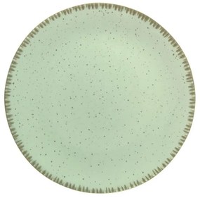 Πιάτο Πορσελάνης Ρηχό Pistachio 27εκ. Ν. 1873 - DOT - 6 ΤΜΧ
