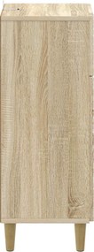 vidaXL Ντουλάπι Αποθήκευσης Μπάνιου DELFT Sonoma Δρυς 30 x 31 x 80 εκ.