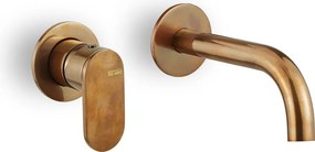 Armando Vicario Slim Natural Brass 500045 – Εντοιχιζόμενη μπαταρία νιπτήρα