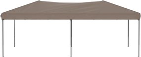 vidaXL Πτυσσόμενη Τέντα Εκδηλώσεων Taupe 3x6 μ.