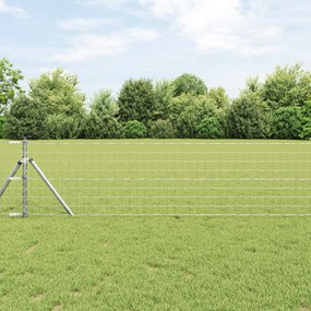 vidaXL Euro Fence 0.6x50 m Γαλβανισμένος Χάλυβας