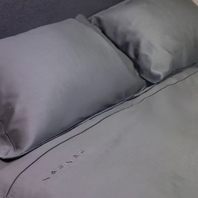 Παπλωματοθήκη Υπέρδιπλη (Σετ 225x245) Naf-Naf Unique Dark Grey