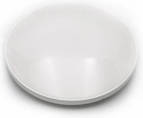 Adeleq LED Πλαφονιέρα PC Στρογγυλή Φ37cm 24W 4000K IP44 Λευκή 21-3702410