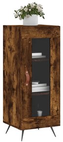 vidaXL Ντουλάπι Καπνιστή Δρυς 34,5 x 34 x 90 εκ. Επεξεργασμένο Ξύλο