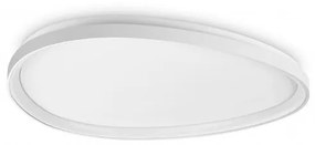 Πλαφονιέρα Φωτιστικό Οροφής DALI LED 41W IP20 3000K Gemini Ideal Lux 328973 Λευκό