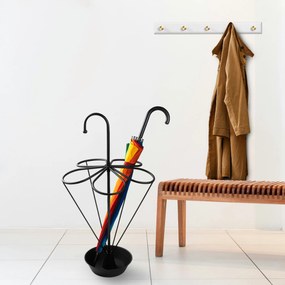 Ομπρελοθήκη Μαύρη SEMSIYE 40x40x76