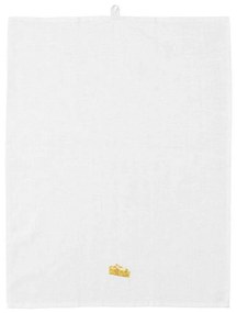 Πετσέτα Τσαγιού Cheese Yummy 605863 70x50cm White-Yellow Normann Copenhagen Cotton-Linen