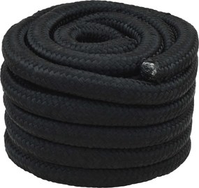 vidaXL Σχοινί Boat 3 mm 5 m Μαύρο PP