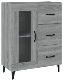 vidaXL Ντουλάπι Γκρι Sonoma 69,5 x 34 x 90 εκ. από Επεξεργασμένο Ξύλο