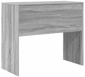 vidaXL Γραφείο Γκρι sonoma 90 x 40 x 76 εκ. Επεξεργασμένο ξύλο