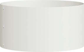 vidaXL Δακτύλιος γλάστρας 5 τμχ. Λευκό 40 x 40 x 20 cm