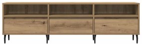 vidaXL Έπιπλο Τηλεόρασης τεχνίτης Δρυς 150x30x44,5 εκ.