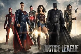 Αφίσα Justice League - Group, (91.5 x 61 cm)