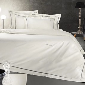 Παπλωματοθήκη Υπέρδιπλη (240x250) Guy Laroche Blend Silver/Ivory
