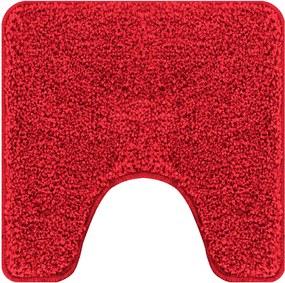 vidaXL Σετ Μάτ Μπάνιου Αντιολισθητικό 2 pcs Κόκκινο PP