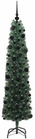 vidaXL Τεχνητό Χριστουγεννιάτικο Δέντρο με 300 LED Πράσινο 180 cm