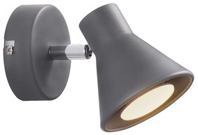Φωτιστικό Τοίχου Eik 45761010 15x11cm 1xGU10 35W Grey Nordlux Metal