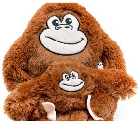 Βελούδινο Ζωάκι για Σκύλους Gloria Miza Καφέ πολυεστέρας πολυπροπυλένιο Μαϊμού