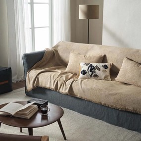 Ριχτάρι Πολυθρόνας (180x180) Gofis Home Zephyr Sesame Beige 146/06