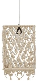 Φωτιστικό Οροφής Maton Inart E27 Φυσικό 30X22X110 εκ 311-000008 311-000008 Καφέ